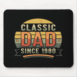 Classic Dad Since 1980  Vintage Retro  Musmatta