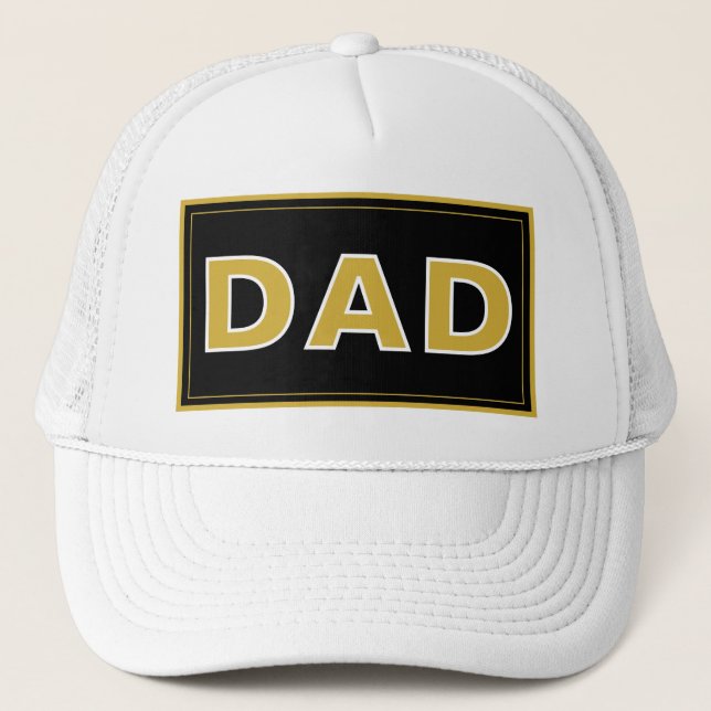 Classic DAD Trucker Hat for Everyday Cool Style Keps (Framsida)