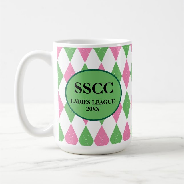 Classic Dam Golf League Coffee Mugg (Vänster)