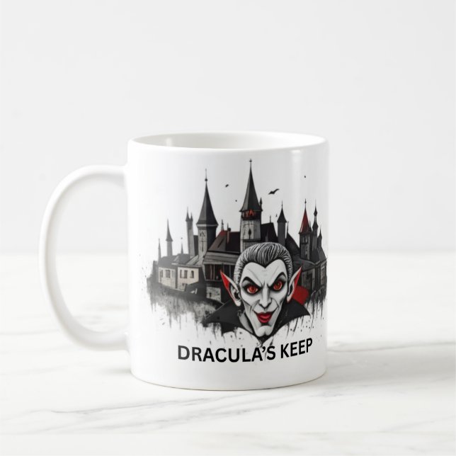 Classic Dracula Vampire Mug Kaffemugg (Vänster)