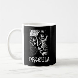 Classic Dracula Vintage Gothic Vampire Halloween Kaffemugg