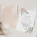 Classic Dusty Rosa ros Blommigt Nuestra Boda Inbjudningar<br><div class="desc">Denna klassiska dammiga rosa ros blommigt nuestra boda-inbjudan är perfekt för ett rustiskt bröllop. Konstruktionen har elegant vattenfärgsdamm i rosa ros och grönt bladverk,  väl sammansatt i vackra buketter.</div>