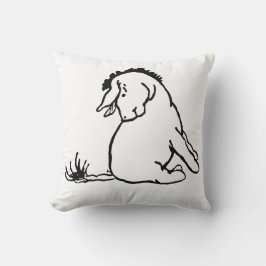 Classic Eeyore Tittar vid Hans Svan-2 Side Kudde