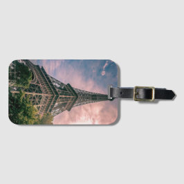 Classic Eiffel Torn Paris Frankrike Photo Bagagebricka