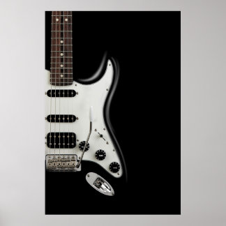 Classic Electric Guitar - Iconic Stratocaster Poster