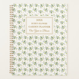 Classic Elegant Botanical Watercolor Garden