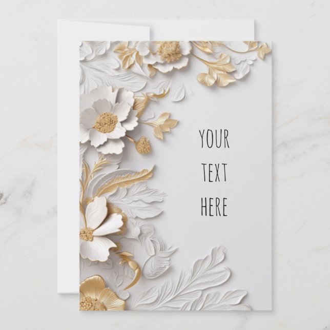 Classic/Elegant bröllop-inbjudan Inbjudningar (Framsida)