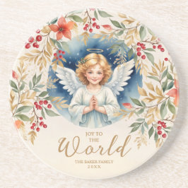 Classic Exquisite Christmas Victorian Angel Xmas Underlägg