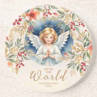 Classic Exquisite Christmas Victorian Angel Xmas Underlägg