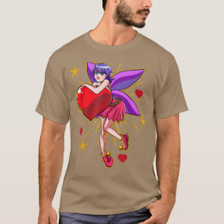 Classic Fairy Tale Lover Flying Garden Flower Fant T Shirt