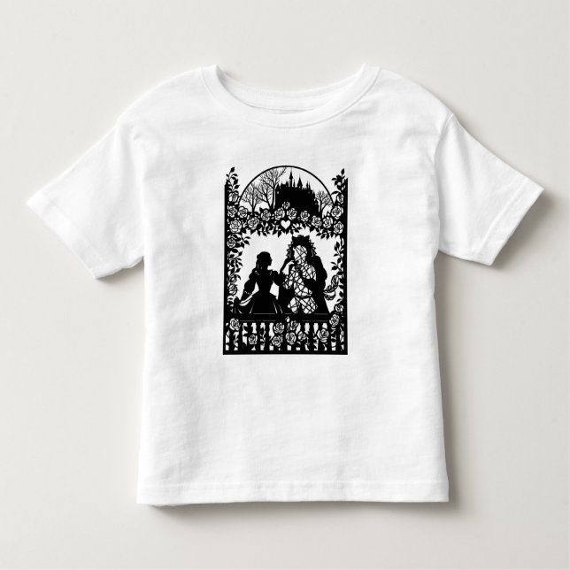 Classic Fairy Tale - unik design. Småbarn T-Shirt (Framsida)