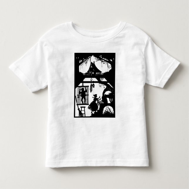 Classic Fairy Tale - unik design. Småbarn T-Shirt (Framsida)