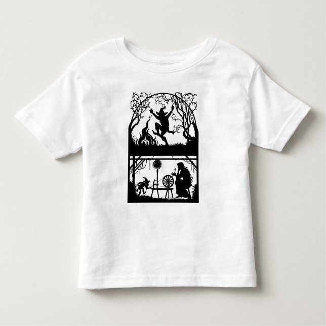 Classic Fairy Tale - unik design. Småbarn T-Shirt (Framsida)