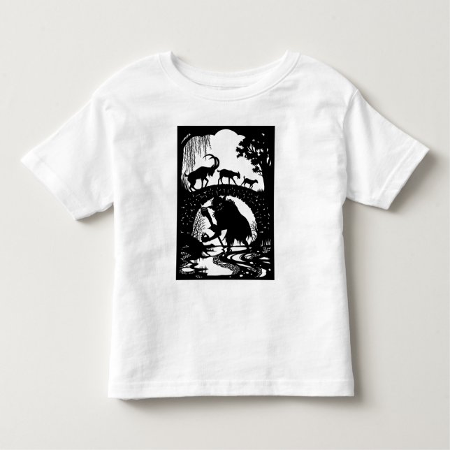 Classic Fairy Tale - unik design. Småbarn T-Shirt (Framsida)