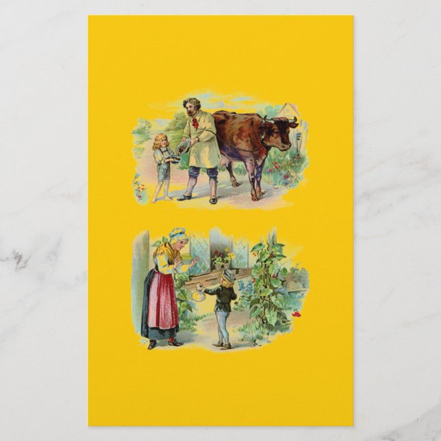 Classic Fairytales Brevpapper (Framsida)