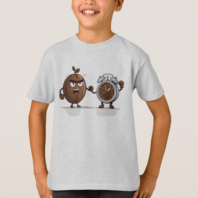 Classic Fight in the Morning T Shirt (Framsida)
