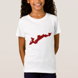 Classic Fishers Island Logotyp Shirt - Red Tröja