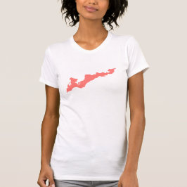 Classic Fishers Island Logotyp Shirt - Rosa T Shirt