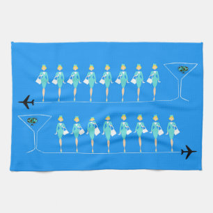 Classic Flight Attendant Kitchen Towel Kökshandduk