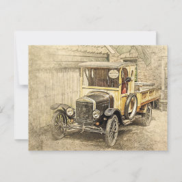 Classic Ford Vykort