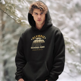 Classic Forest Vista at Olympic National Park Hoodie