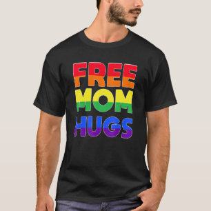 Classic Free Mamma Hugs LGbt Pride Gay Transgender T Shirt