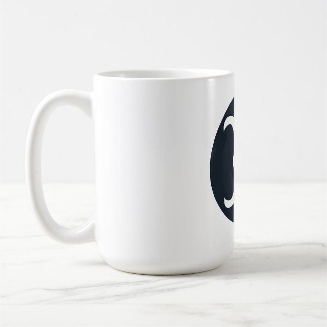 Classic Gemini Symbol Kaffemugg (Vänster)