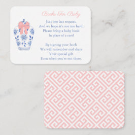 Classic Ginger Burk Bygger Flicka Bibliotek Tilläggskort