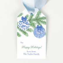 Classic Ginger Burk Ornaments Glad helg