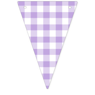 Classic Gingham Soft Lavender Vimplar