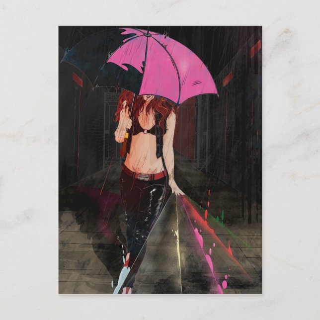 Classic Girl Vykort (Framsida)