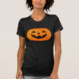 Classic Glowing Jack-O'-Lantern Pumpkin Halloween  T Shirt