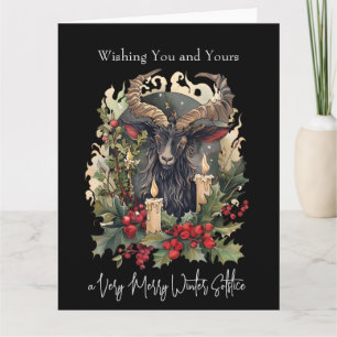 Classic Goat Yule Kort