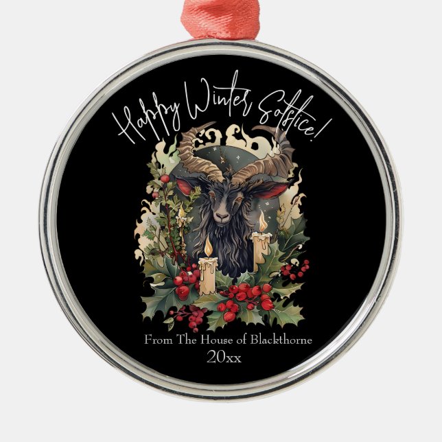 Classic Goat Yule Ornament (Framsidan)