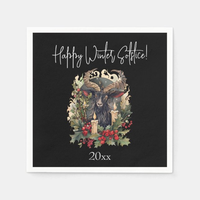Classic Goat Yule Pappersservett (Framsidan)