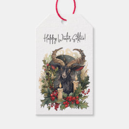 Classic Goat Yule Presentetikett