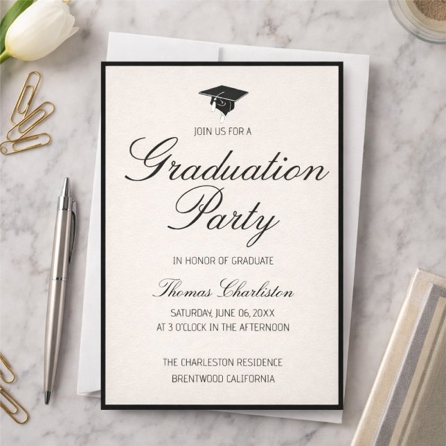 Classic Graduation Invitations  Inbjudningar (Skapare uppladdad)
