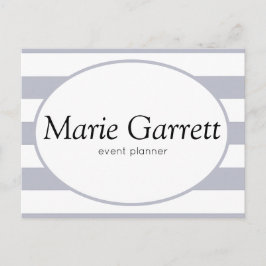 Classic Grått Rand Business Vykort