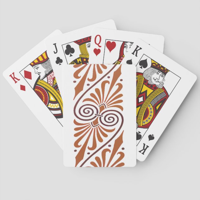 Classic Greek Elegance Neutral  Casinokort (Baksidan)