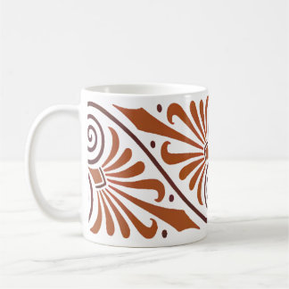 Classic Greek Elegance Neutral Kaffemugg