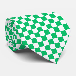 Classic green checkered  slips