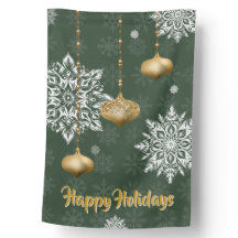 Classic Green Merry Christmas Yard 