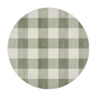 Classic Grönt Farmhouse Gingham Stil