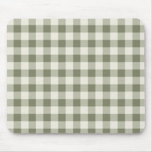 Classic Grönt Farmhouse Gingham Stil