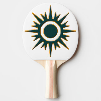 Classic Grönt Sunburst Pingisracket