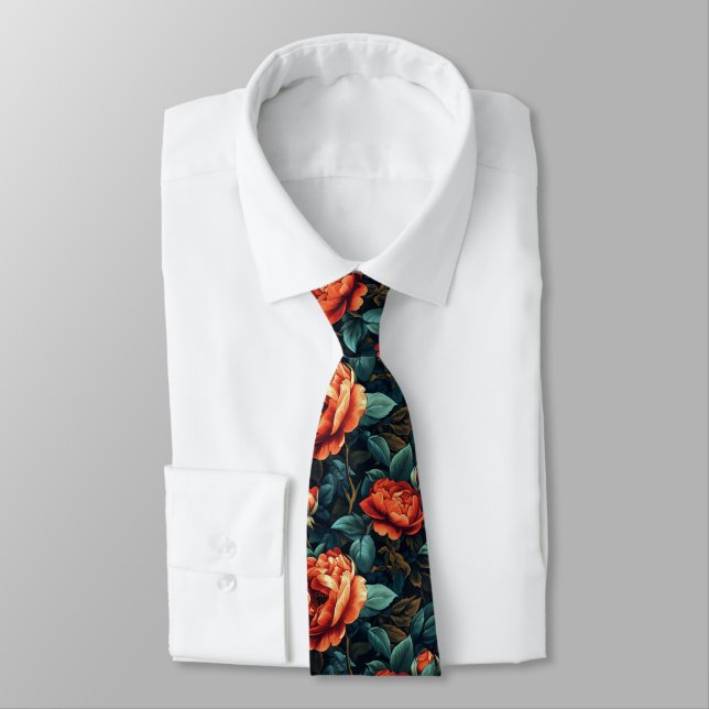 Classic Groomsman Gift Rose Floral Slips (Bunden)