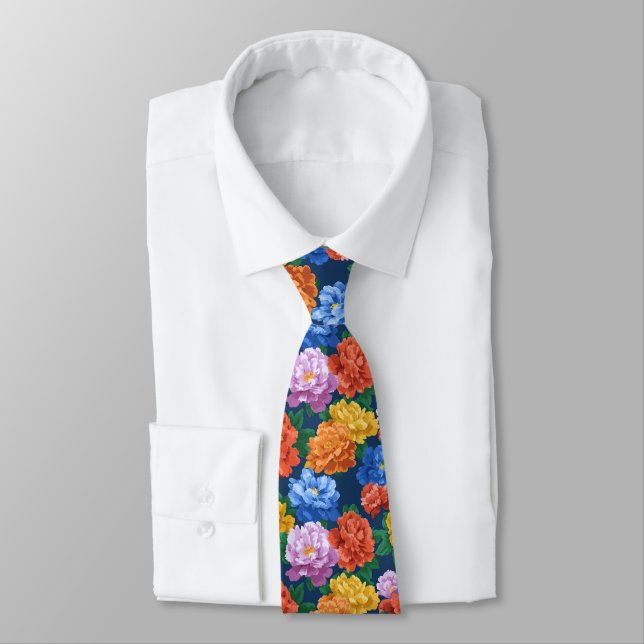 Classic Groomsmen Peonies Floral Slips (Bunden)