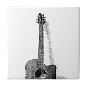 Classic Guitar Kakelplatta