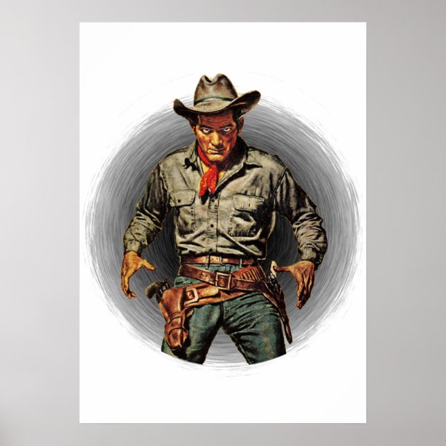 Classic Gunslinger Poster (Framsidan)