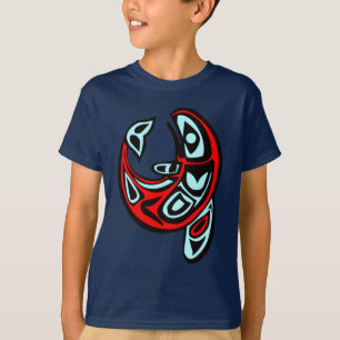 Classic Haida Orca Totem Tattoo Killer Whale Art T Shirt